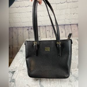 Vintage Ann Klein small black shoulder bag